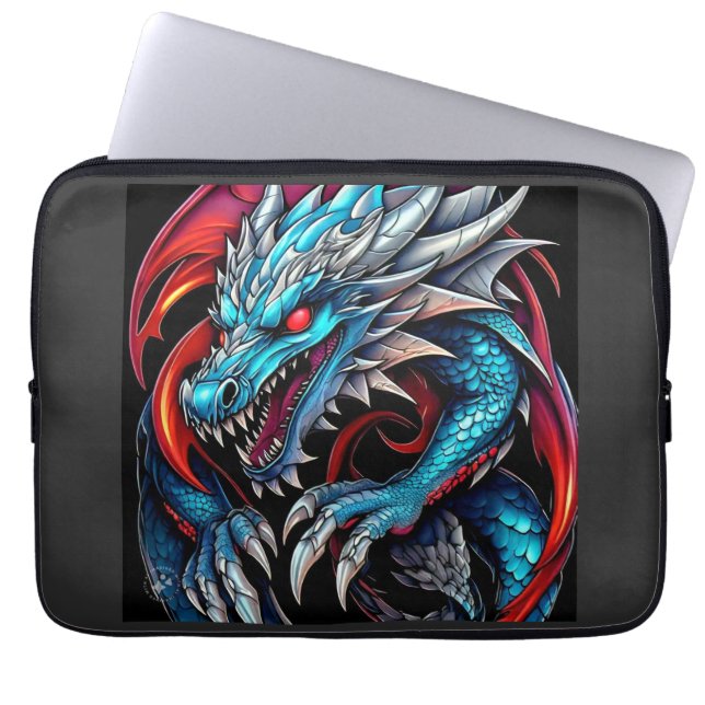 Dragon Laptopschutzhülle (Vorderseite)