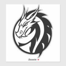 Dragon Logo Vinyl Sticker
