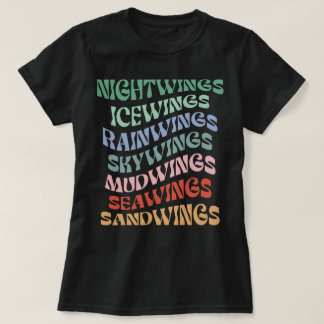 Dragon Lover: Retro Wings of Fire Book Series T-Shirt