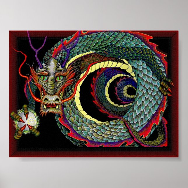 Dragon Luck Mall Poster (Vorne)