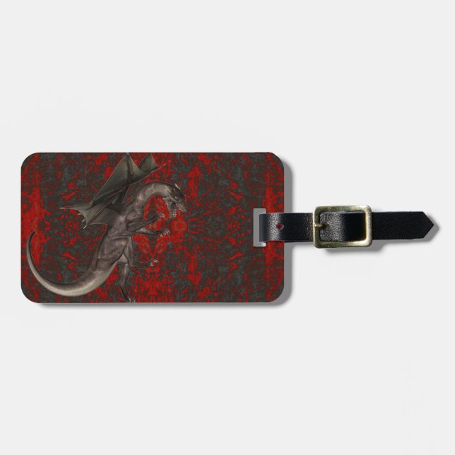 Dragon Luggage Tag Gepäckanhänger (Vorderseite horizontal)