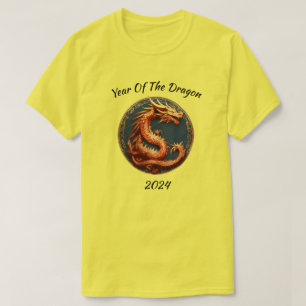 Dragon Medallion Chinesisches Neujahr T-Shirt