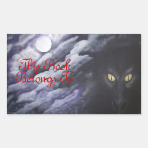 Dragon Moon Book Label Aufkleber