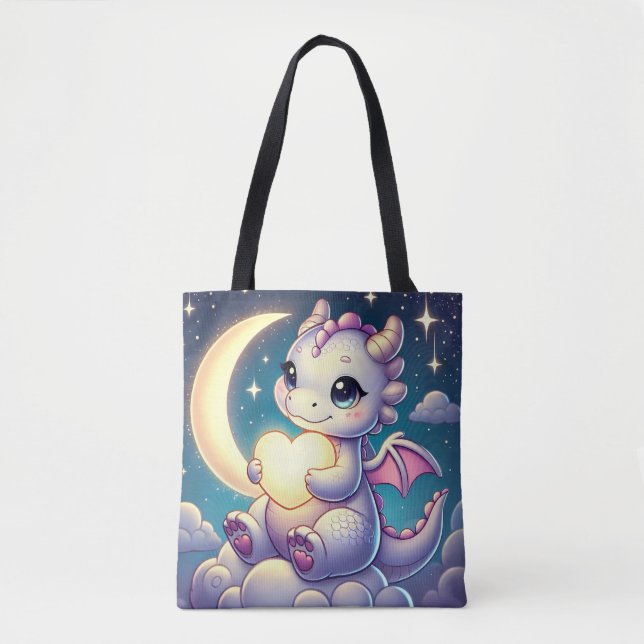 Dragon Moon Heart Tasche (Vorderseite)