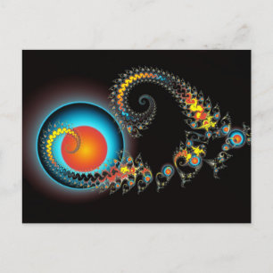 Dragon Moon ~ Postcard Postkarte