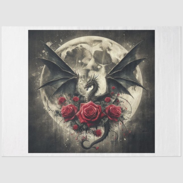 Dragon Moon Seidenpapier (Vorderseite)