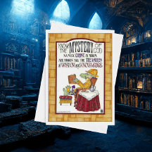 Dragon Mystery Birthday Card