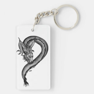 Dragon noir et blanc