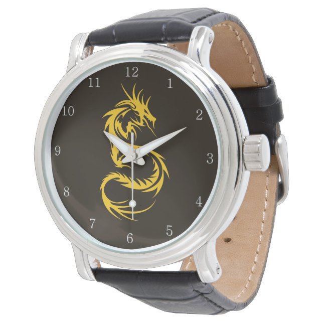 Dragon of Gold Watch Armbanduhr (Schrägansicht)