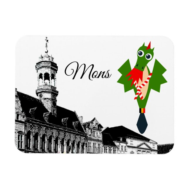 Dragon of Mons, Charakter der Dudelasse Doudou Magnet (Horizontal)