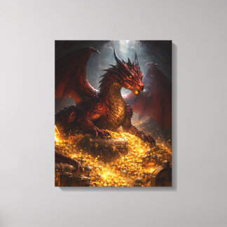 Dragon of the Hidden Treasure Leinwanddruck