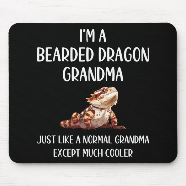 Dragon Oma Definition Tiere Lover Mütter Da Mousepad (Vorne)