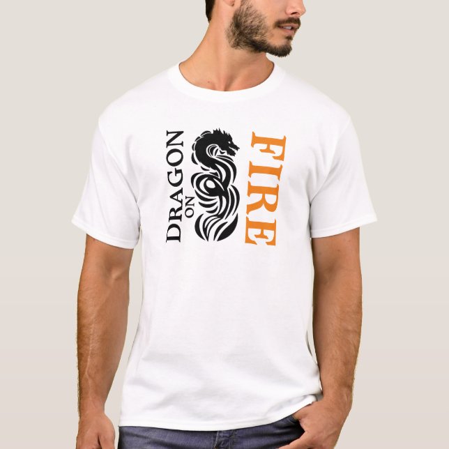 Dragon on Fire T-Shirt (Vorderseite)