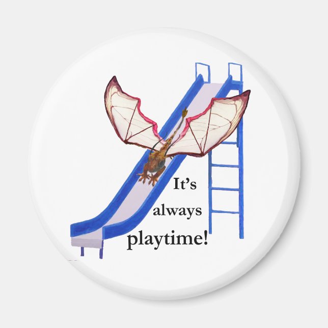 Dragon on Slide Magnet (Vorne)