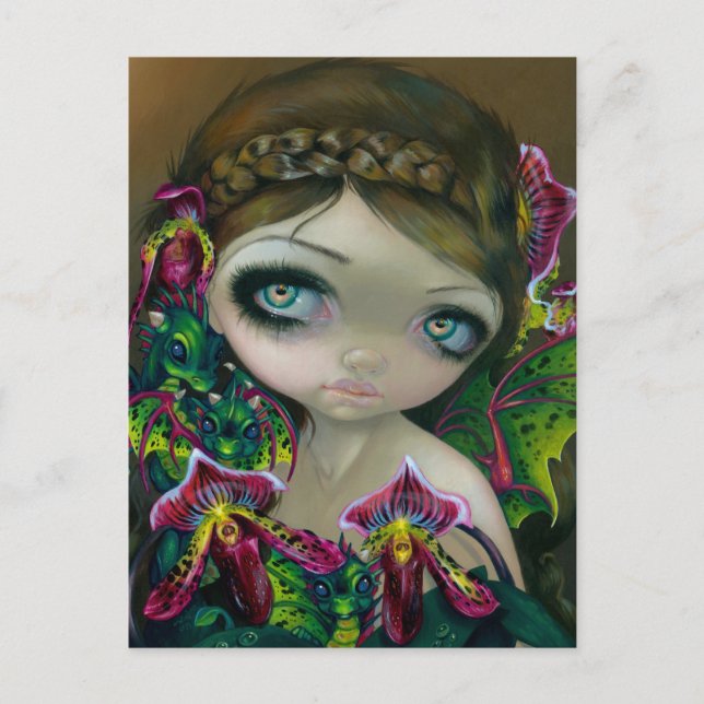 "Dragon Orchid" Posrcard Postkarte (Vorderseite)