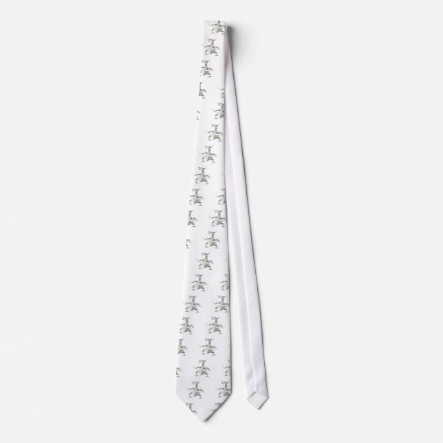 Dragon Origami Style Cravate (Devant)