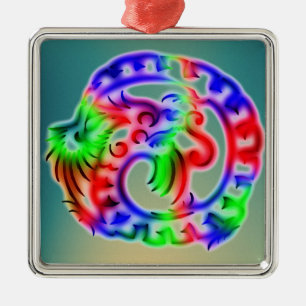 Dragon Ornament Aus Metall