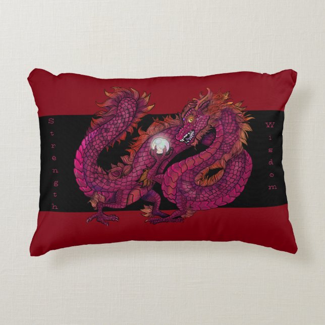 Dragon Pearl Pillow Dekokissen (Vorderseite)