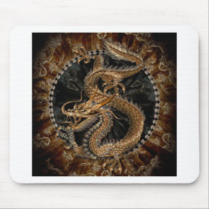 Dragon Pentagram Mousepad