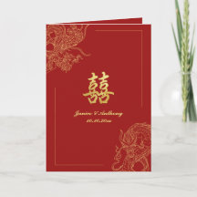 Dragon Phoenix Traditionelle Chinesische Hochzeit