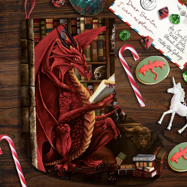 Dragon Podcast Library Großer Weihnachtsstrumpf (Von Creator hochgeladen)