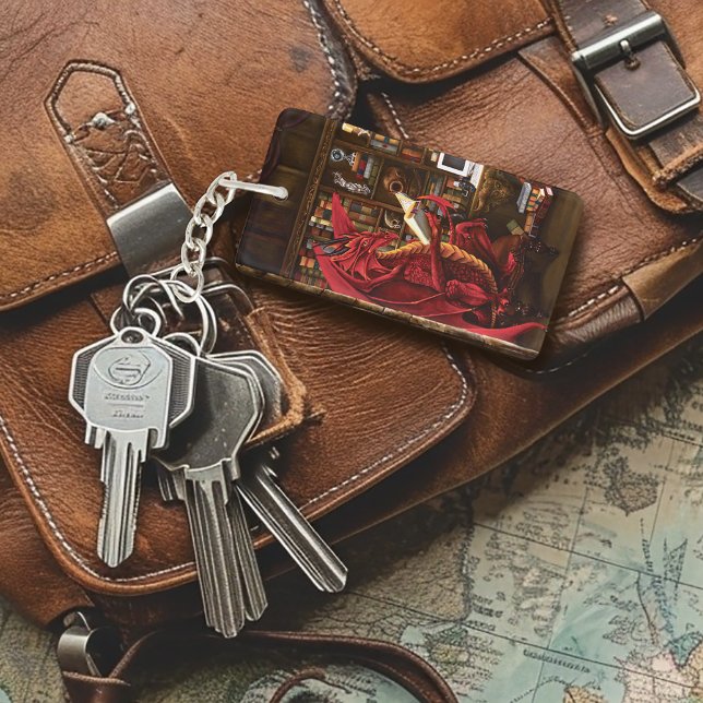 Dragon Podcast Library Schlüsselanhänger (Von Creator hochgeladen)