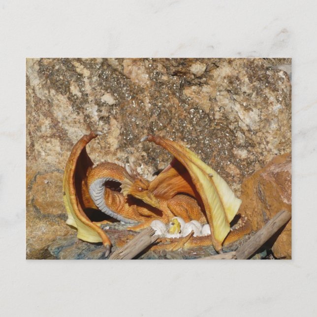 Dragon Post Card Postkarte (Vorderseite)