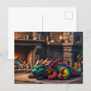 Dragon Postkarte