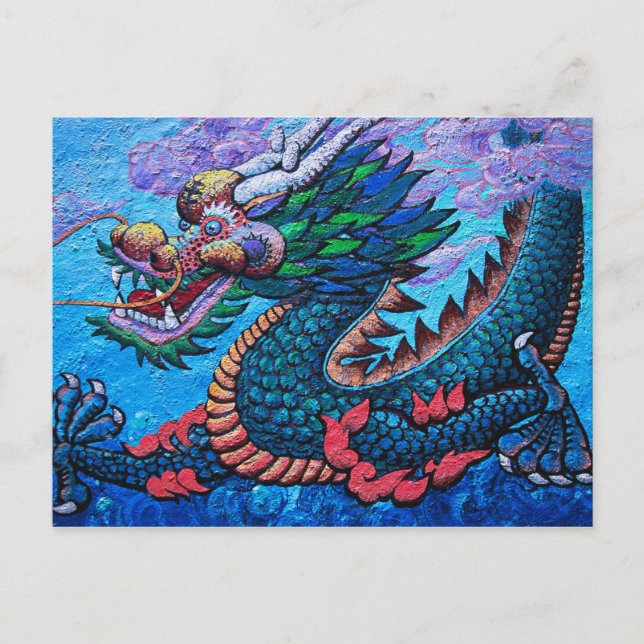 Dragon Postkarte (Vorderseite)