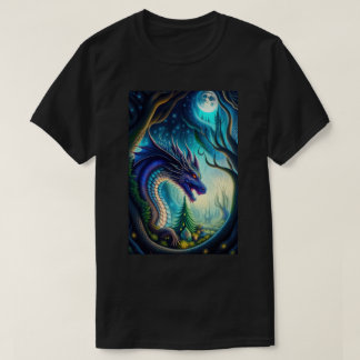 Dragon Printed T - Shirt