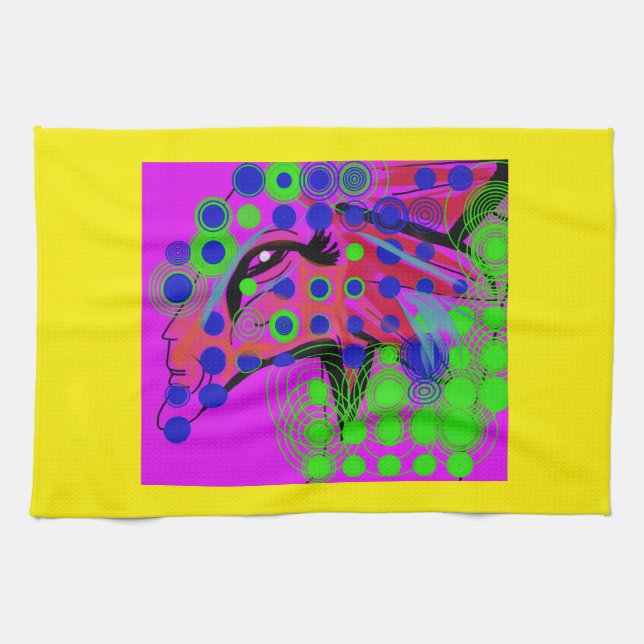 Dragon Prophetess Kitchen Towel Geschirrtuch (Horizontal)