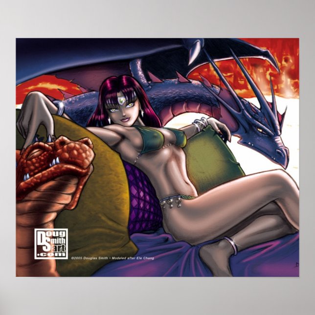 Dragon Queen Poster (Vorne)