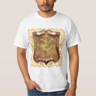 Dragon Quest Schild Nachname T-Shirt