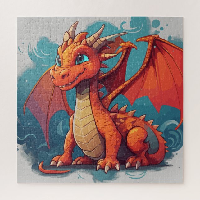 Dragon Red Artwork (Vertikal)