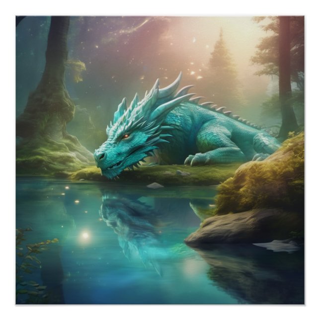 Dragon Reflection Poster (Vorderseite)