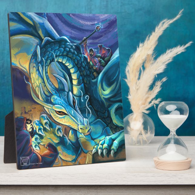 Dragon Rider Poster Fotoplatte (Seite)