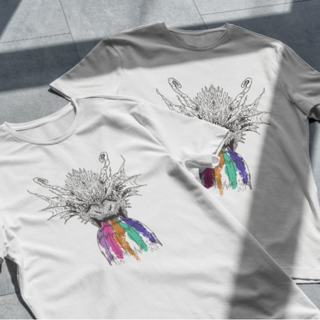 Dragon Roaring Rainbow T-Shirt (Von Creator hochgeladen)