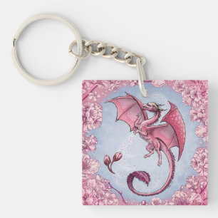 Dragon rose du printemps Nature Imaginaire Art