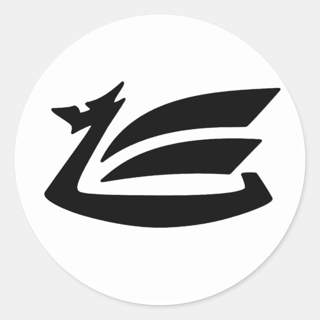 Dragon Runder Aufkleber (Vorderseite)