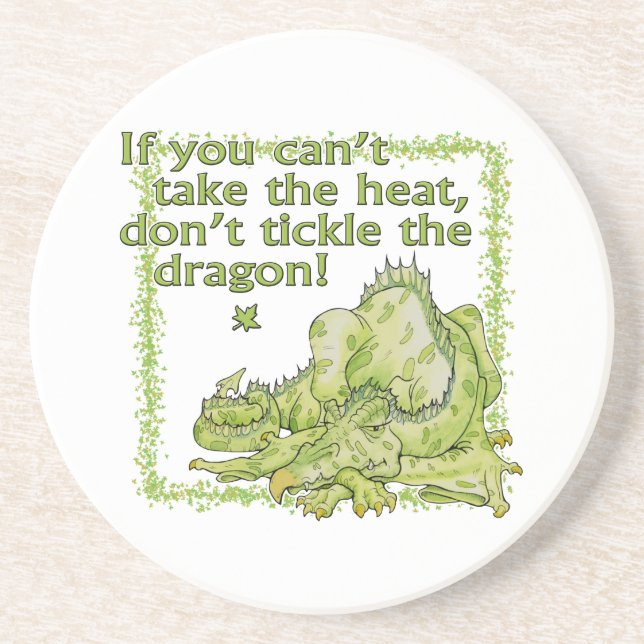 Dragon Sandstein Untersetzer (Vorne)