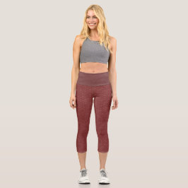 Dragon Scales Capri Leggings