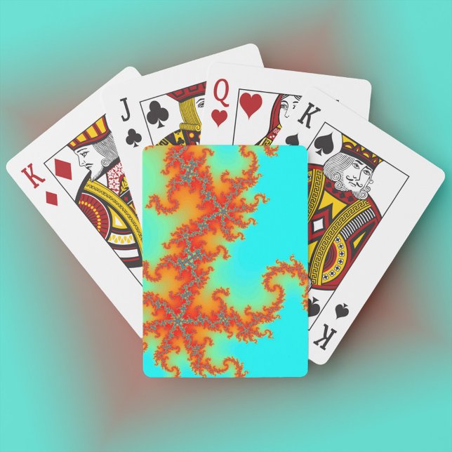 Dragon Schwanz Fraktal Spielkarten (Von Creator hochgeladen)