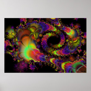 Dragon Schwanzes Poster