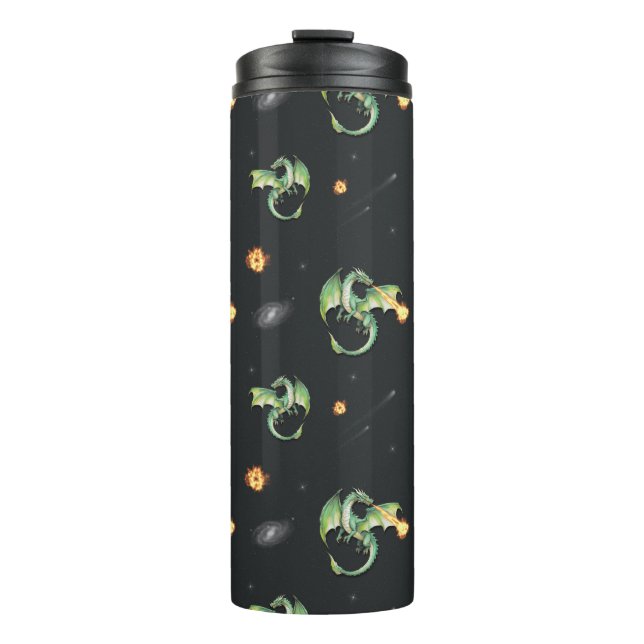 Dragon Seamless Pattern Thermosbecher (Vorderseite)
