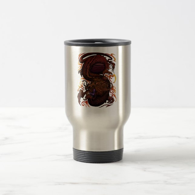 Dragon (Signature-Design) Reisebecher (Mittel)
