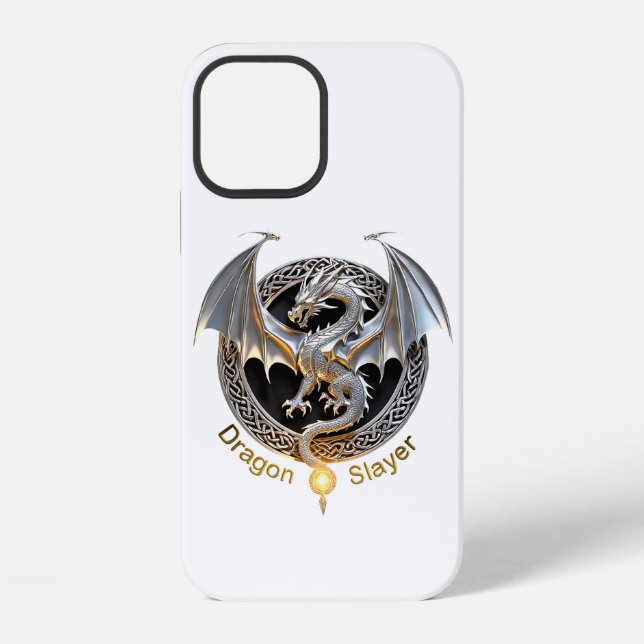 Dragon Slayer iPhone 12 Hülle (Rückseite)