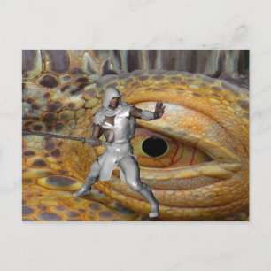 Dragon Slayer Postkarte