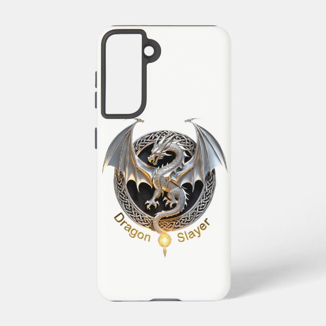 Dragon Slayer Samsung Galaxy Hülle (Rückseite)