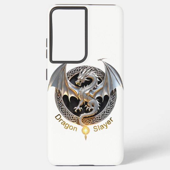 Dragon Slayer Samsung Galaxy Hülle (Rückseite)