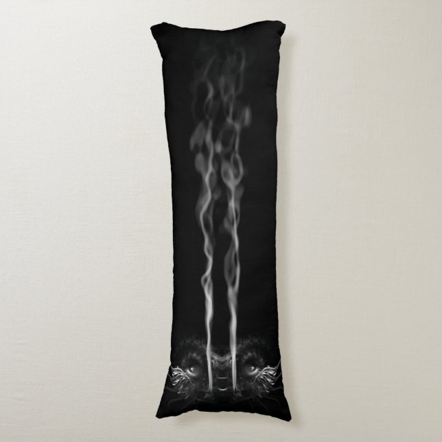 Dragon Smoke Black Seitenschläferkissen (Vorderseite Vertikal)